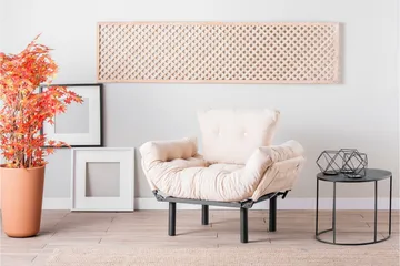 Bramelia Fåtölj - Beige - Møbler - Stoler & lenestoler - Lenestoler