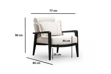Bramelia Fåtölj - Beige - Møbler - Stoler & lenestoler - Lenestoler