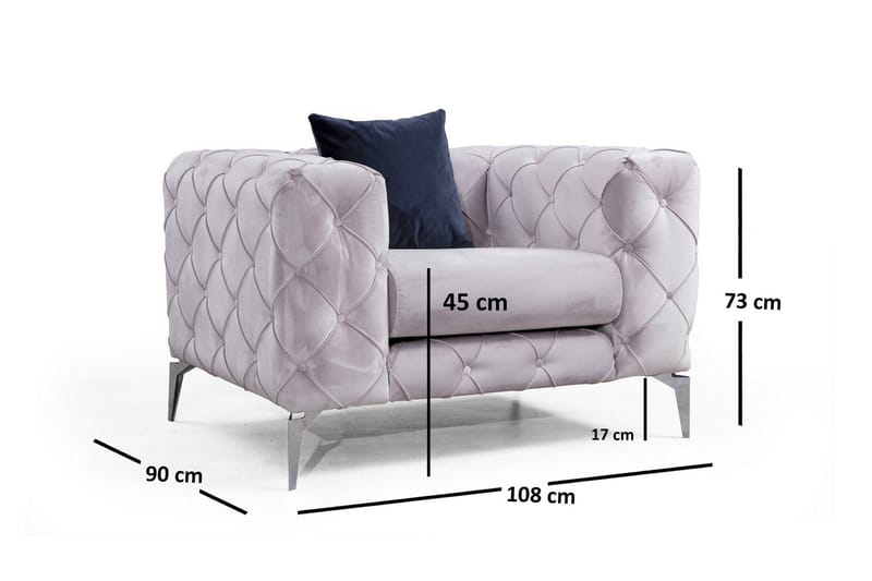 Bramelia Fåtölj - Beige - Møbler - Stoler & lenestoler - Lenestoler