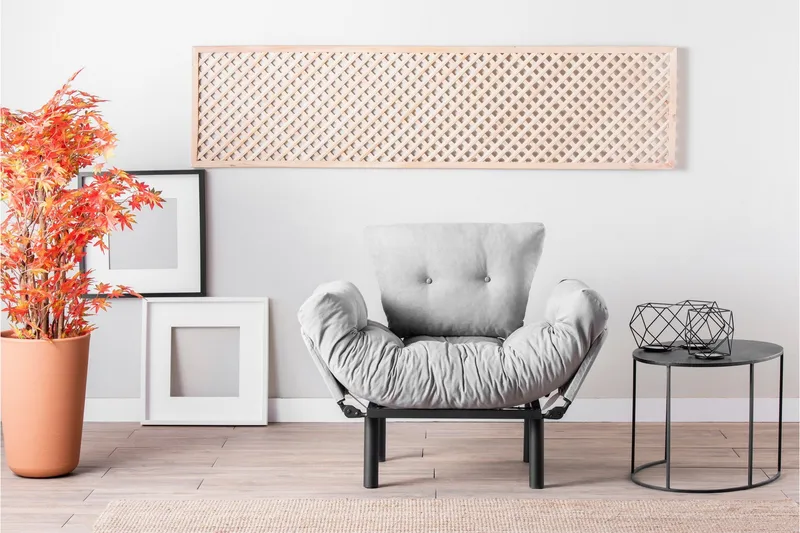 Bramelia Fåtölj - Grå - Møbler - Stoler & lenestoler - Lenestoler