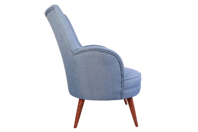 Brandn Lenestol med Armlene - Blå - Møbler - Stoler & lenestoler - Lenestoler