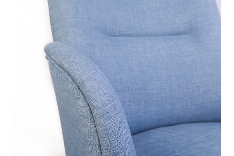 Brandn Lenestol med Armlene - Blå - Møbler - Stoler & lenestoler - Lenestoler
