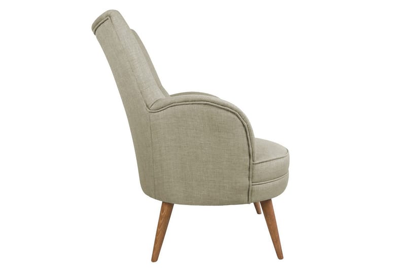 Brandn Lenestol med Armlene - Grå - Møbler - Stoler & lenestoler - Lenestoler