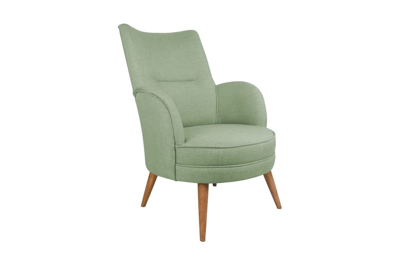 Brandn Lenestol med Armlene - Grønn - Møbler - Stoler & lenestoler - Lenestoler