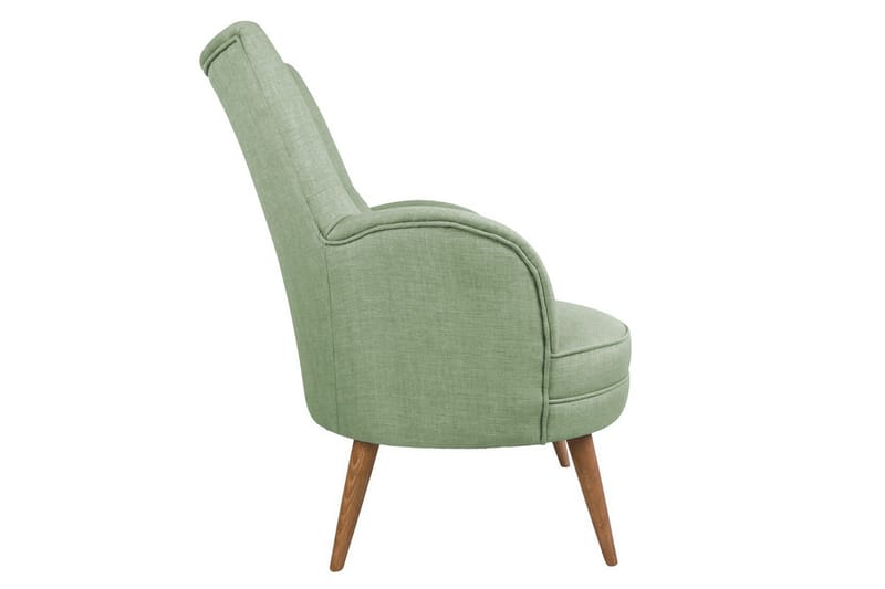 Brandn Lenestol med Armlene - Grønn - Møbler - Stoler & lenestoler - Lenestoler