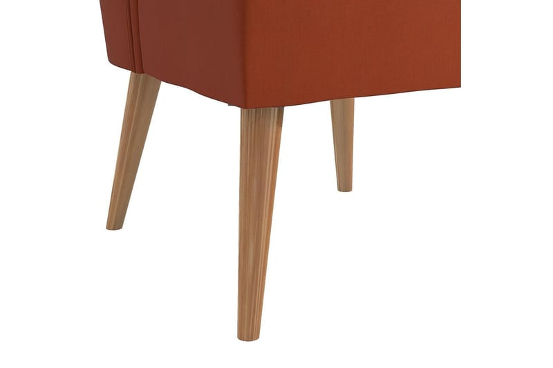 Brittany Lenestol Linoransje - Novogratz - Møbler - Stoler & lenestoler - Lenestoler - Lenestoler uten armlene