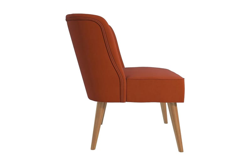 Brittany Lenestol Linoransje - Novogratz - Møbler - Stoler & lenestoler - Lenestoler - Lenestoler uten armlene