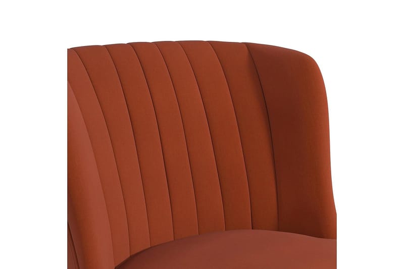 Brittany Lenestol Linoransje - Novogratz - Møbler - Stoler & lenestoler - Lenestoler - Lenestoler uten armlene