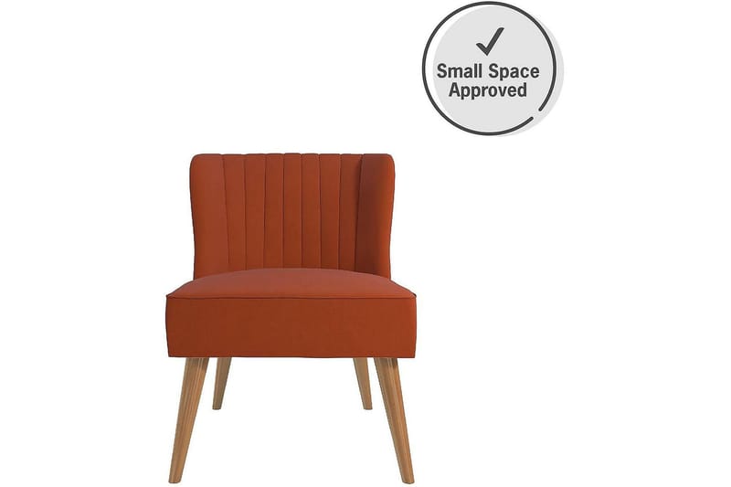 Brittany Lenestol Linoransje - Novogratz - Møbler - Stoler & lenestoler - Lenestoler - Lenestoler uten armlene