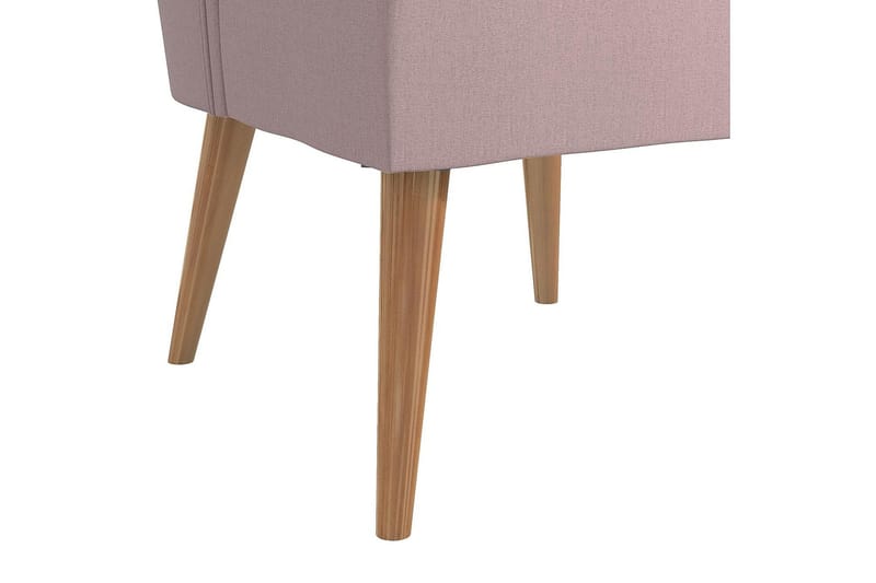 Brittany Lenestol Linrosa - Novogratz - Møbler - Stoler & lenestoler - Lenestoler - Lenestoler uten armlene