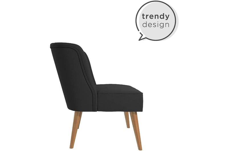 Brittany Lenestol Mørklingrå - Novogratz - Møbler - Stoler & lenestoler - Lenestoler - Lenestoler uten armlene