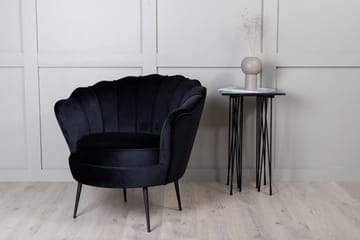 Calais Lenestol - Svart - Møbler - Stoler & lenestoler - Lenestoler