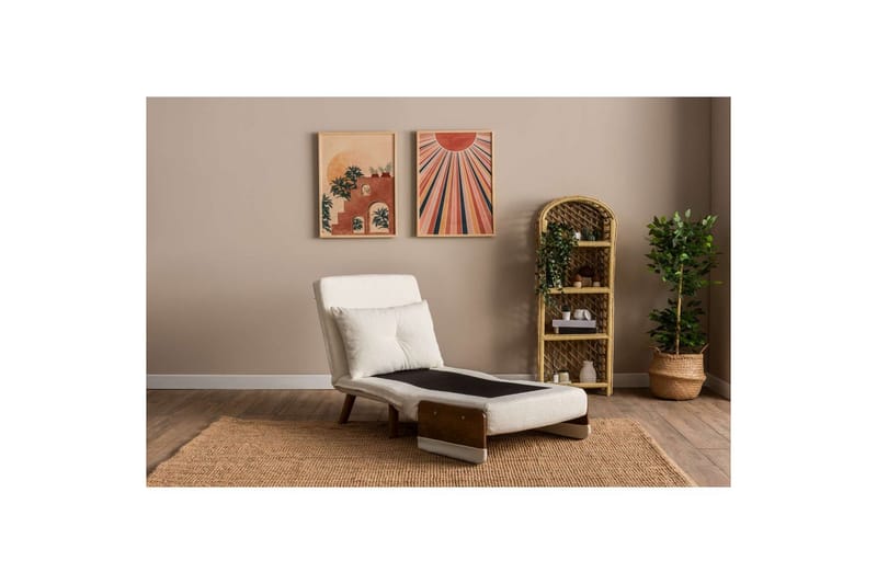 Canelo Sovelenestol - Hvit - Møbler - Sofaer - Sovesofaer