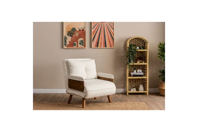 Canelo Sovelenestol - Hvit - Møbler - Sofaer - Sovesofaer