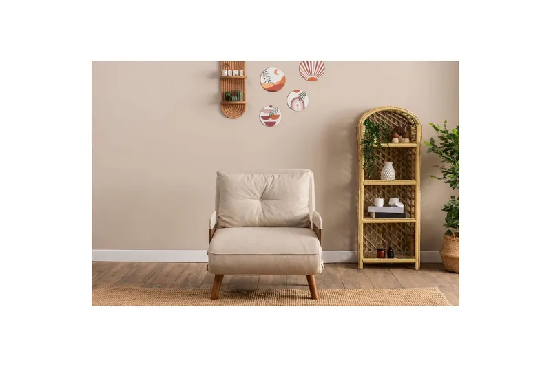 Canelo Sovelenestol - Krem - Møbler - Sofaer - Sovesofaer