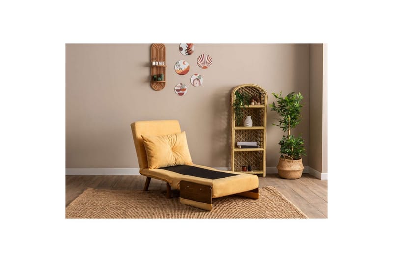 Canelo Sovelenestol - Sennepsgul Gul - Møbler - Sofaer - Sovesofaer