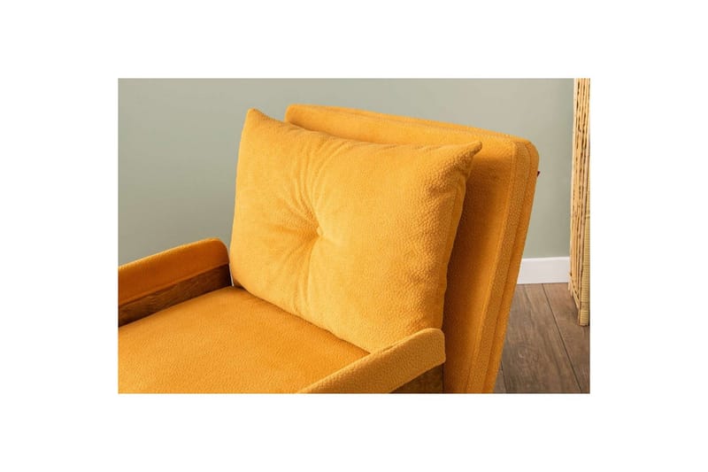 Canelo Sovelenestol - Sennepsgul Gul - Møbler - Sofaer - Sovesofaer