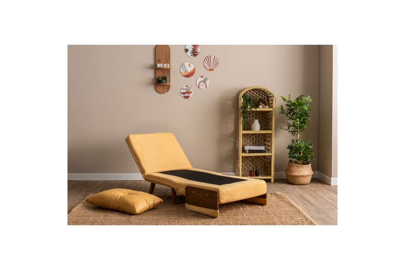 Canelo Sovelenestol - Sennepsgul Gul - Møbler - Sofaer - Sovesofaer