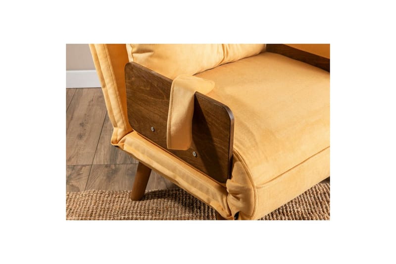 Canelo Sovelenestol - Sennepsgul Gul - Møbler - Sofaer - Sovesofaer