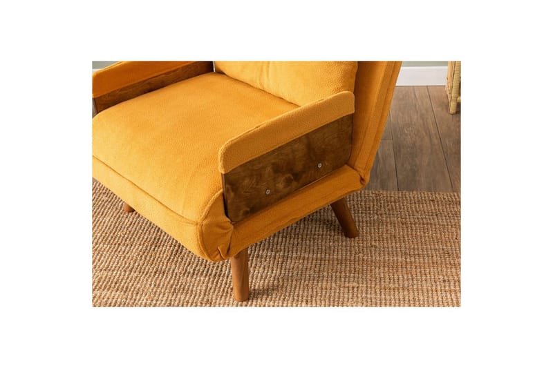 Canelo Sovelenestol - Sennepsgul Gul - Møbler - Sofaer - Sovesofaer