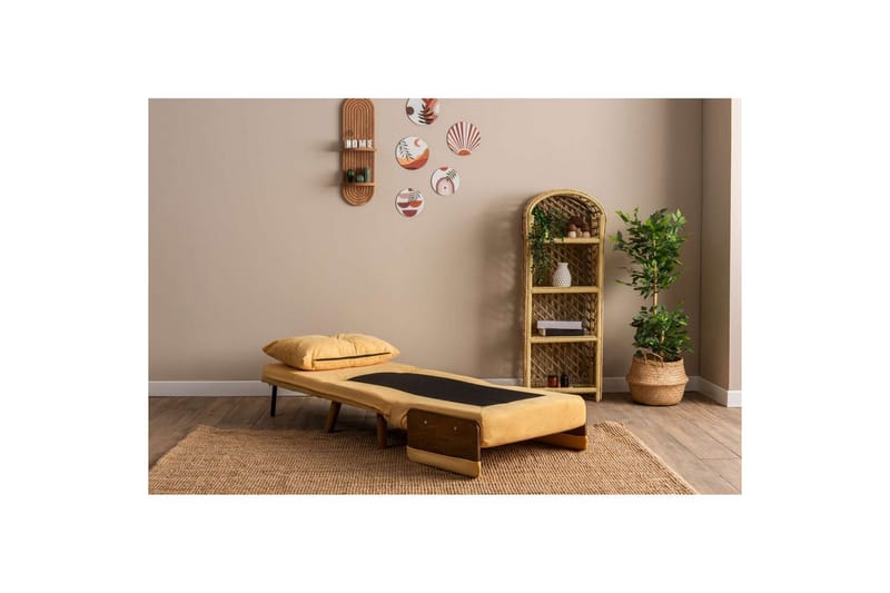 Canelo Sovelenestol - Sennepsgul Gul - Møbler - Sofaer - Sovesofaer