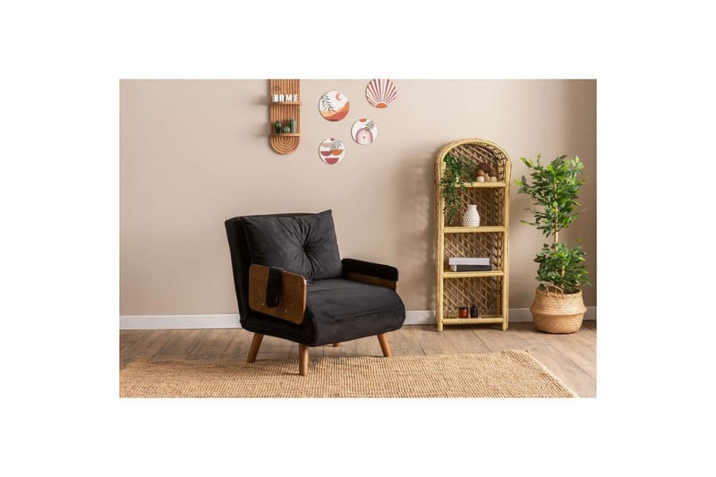 Canelo Sovelenestol - Sort - Møbler - Sofaer - Sovesofaer