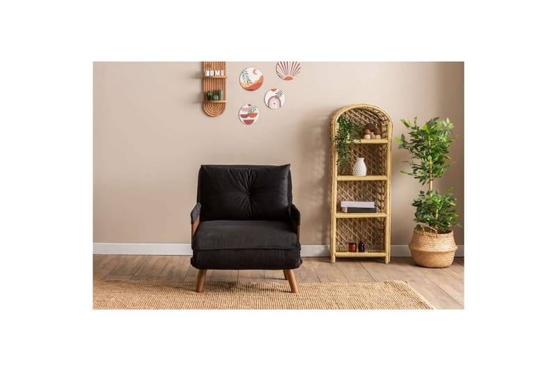 Canelo Sovelenestol - Sort - Møbler - Sofaer - Sovesofaer