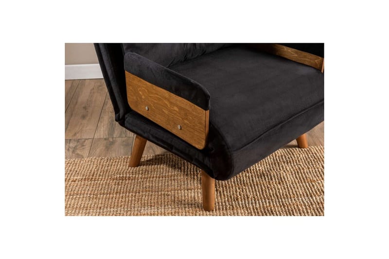 Canelo Sovelenestol - Sort - Møbler - Sofaer - Sovesofaer