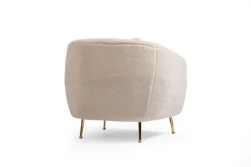 Caraquet Lenestol - Beige - Møbler - Stoler & lenestoler - Lenestoler