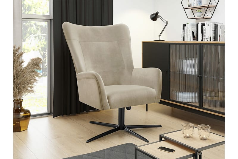 Carney Fåtölj beige - Møbler - Stoler & lenestoler - Lenestoler