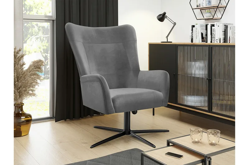 Carney Fåtölj Grey - Møbler - Stoler & lenestoler - Lenestoler