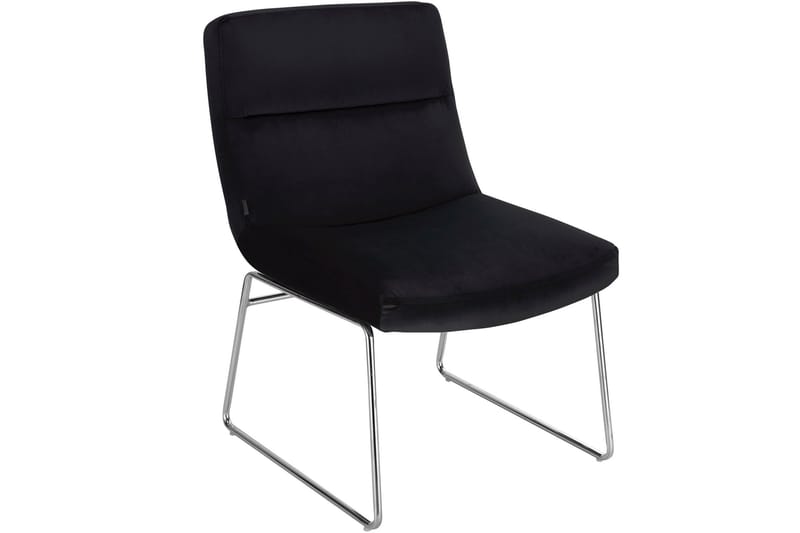 Castlegar Loungelenestol - Svart - Møbler - Stoler & lenestoler - Lenestoler