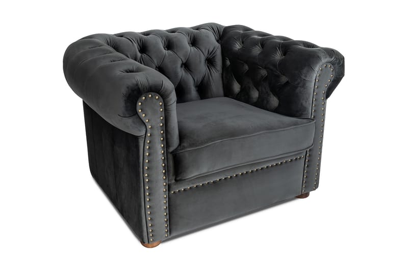 Chesterfield Deluxe Lenestol - Chesterfield lenestol