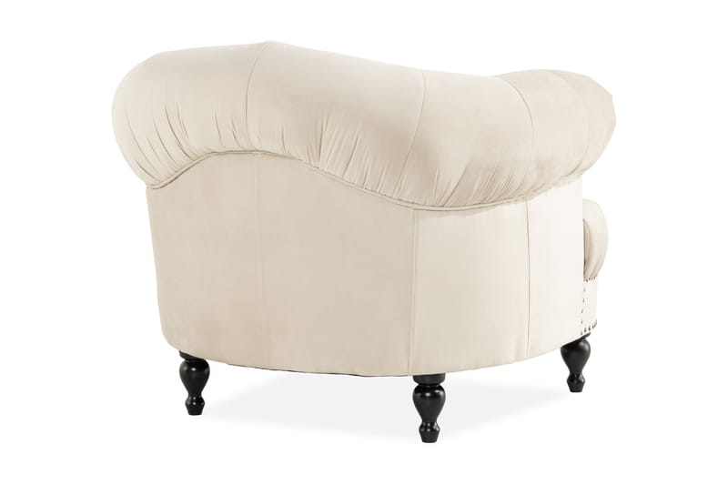 Castelano Lenestol - Beige - Møbler - Stoler & lenestoler - Lenestoler - Chesterfield lenestol