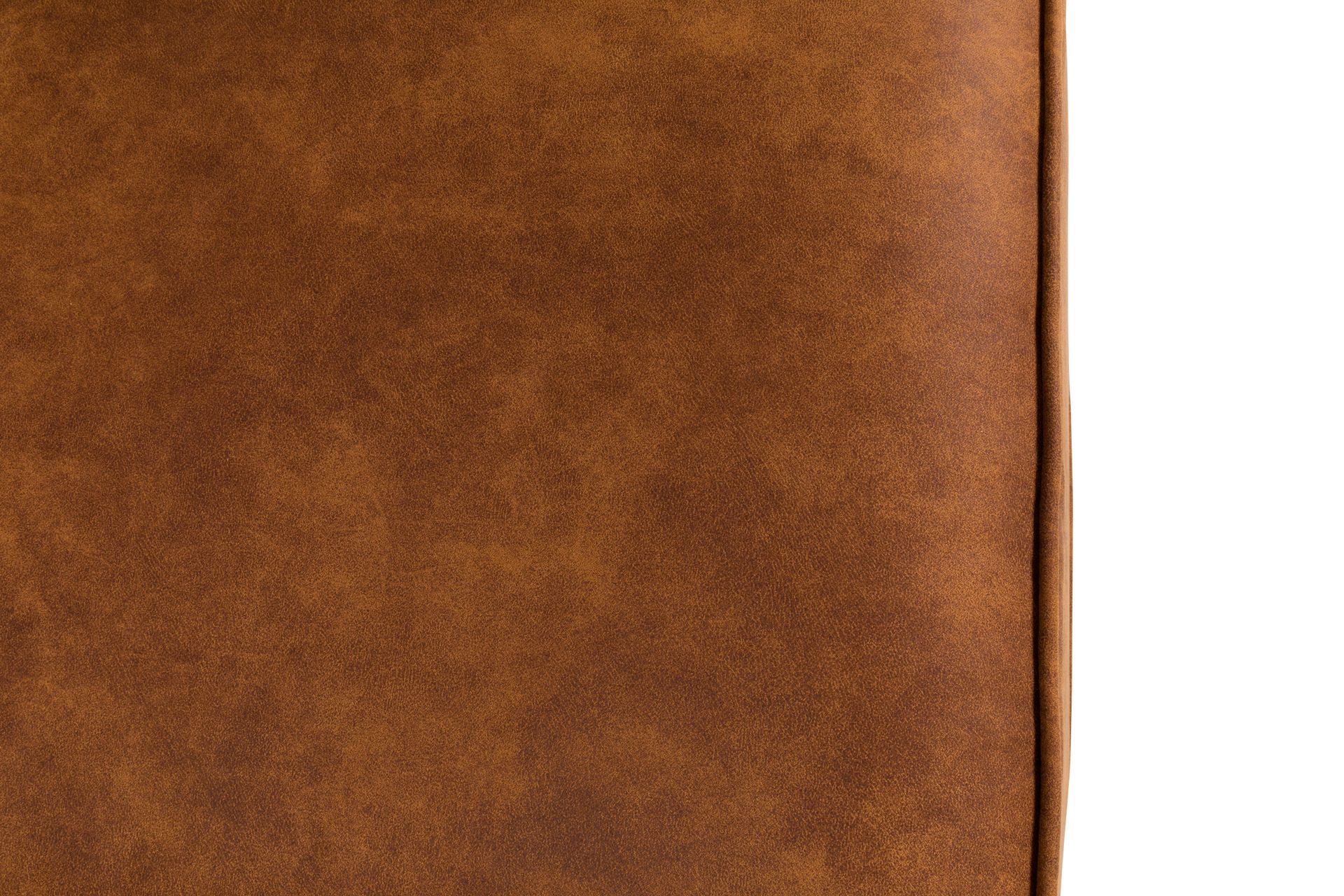 Chesterfield Delux Lenestol+Fotskammel - Cognac - Møbler - Stoler & lenestoler - Lenestoler - Lenestol skinn