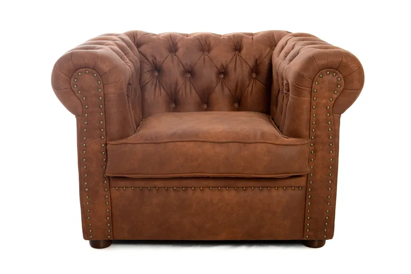 Chesterfield Deluxe Lenestol - Møbler - Stoler & lenestoler - Lenestoler - Chesterfield lenestol