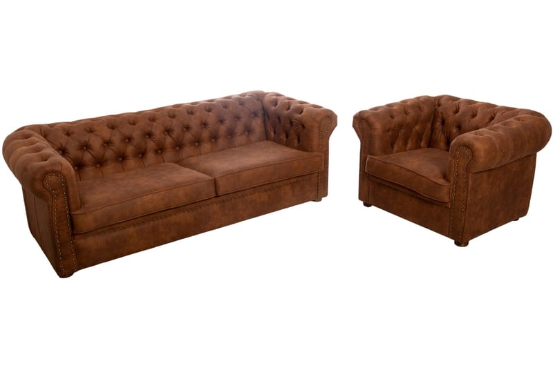 Chesterfield Deluxe Lenestol - Møbler - Stoler & lenestoler - Lenestoler - Chesterfield lenestol
