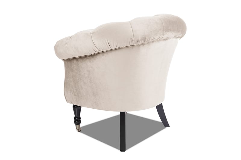 Chesterfield Ludovic Lenestol - Beige - Møbler - Stoler & lenestoler - Lenestoler - Chesterfield lenestol