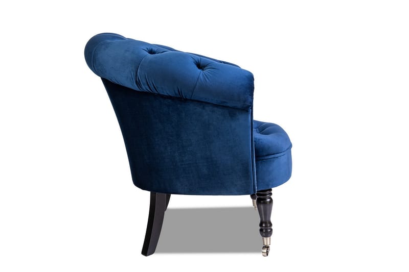Chesterfield Ludovic Lenestol - Blå - Møbler - Stoler & lenestoler - Lenestoler - Chesterfield lenestol