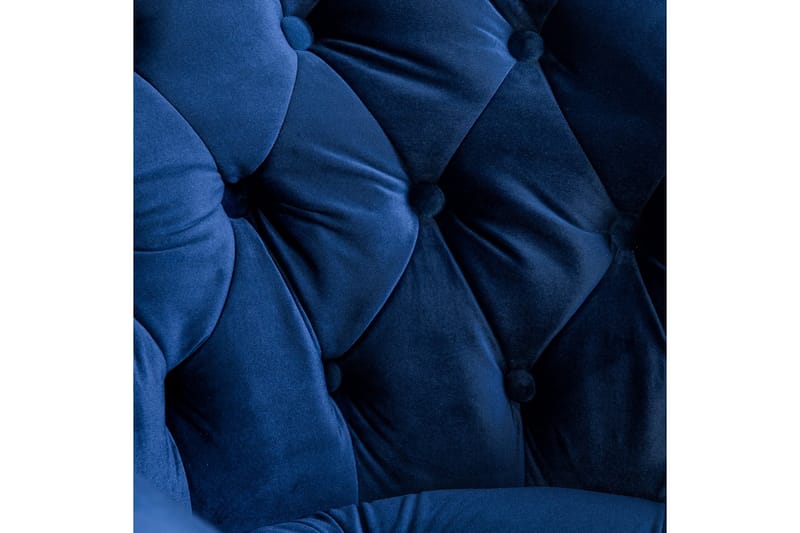 Chesterfield Ludovic Lenestol - Blå - Møbler - Stoler & lenestoler - Lenestoler - Chesterfield lenestol