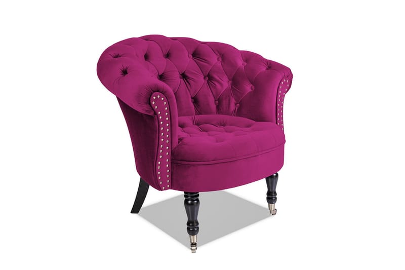 Chesterfield Ludovic Lenestol - Cerise - Chesterfield lenestol