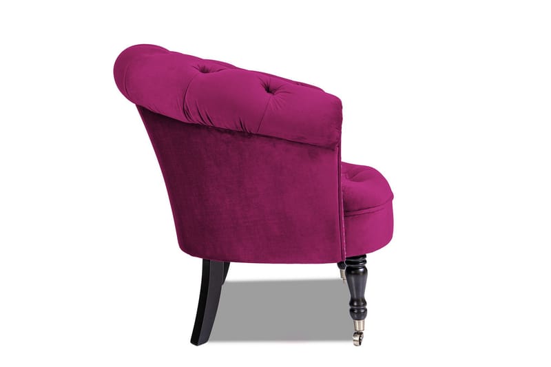 Chesterfield Ludovic Lenestol - Cerise - Møbler - Stoler & lenestoler - Lenestoler - Chesterfield lenestol