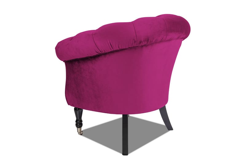 Chesterfield Ludovic Lenestol - Cerise - Møbler - Stoler & lenestoler - Lenestoler - Chesterfield lenestol