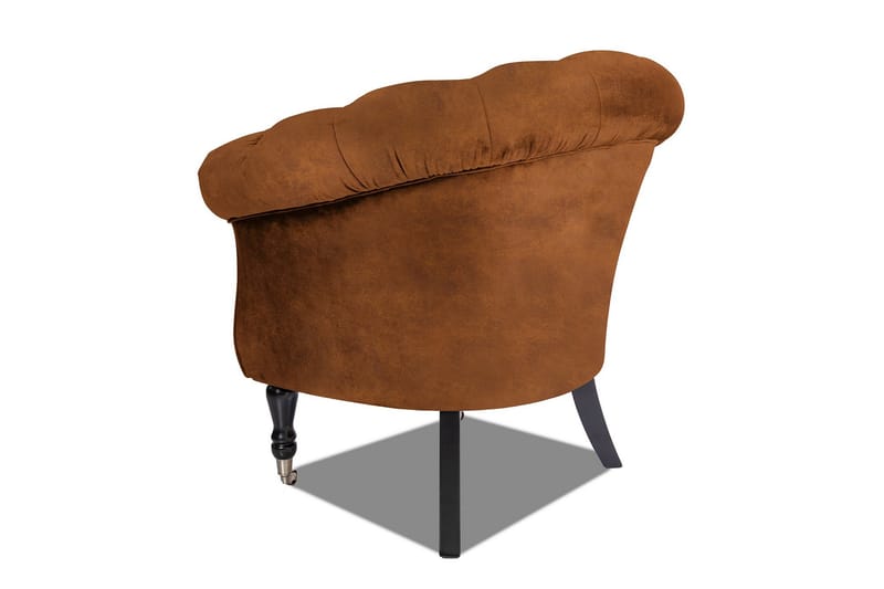 Chesterfield Ludovic Lenestol - Konjakk - Møbler - Stoler & lenestoler - Lenestoler - Chesterfield lenestol