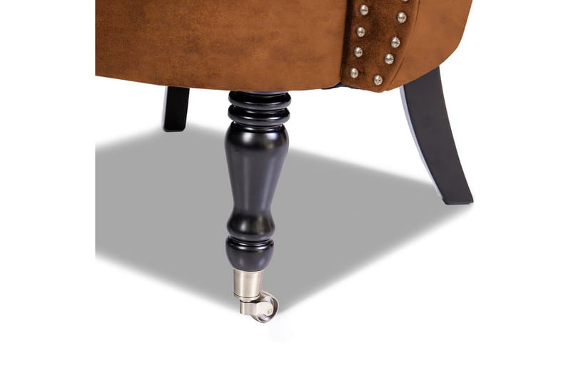 Chesterfield Ludovic Lenestol - Konjakk - Møbler - Stoler & lenestoler - Lenestoler - Chesterfield lenestol