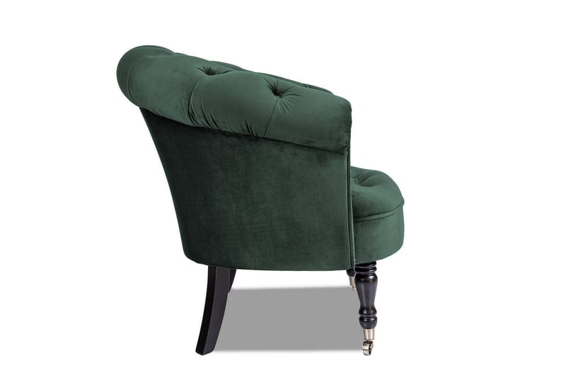 Chesterfield Ludovic Lenestol - Mørkegrønn - Møbler - Stoler & lenestoler - Lenestoler - Chesterfield lenestol