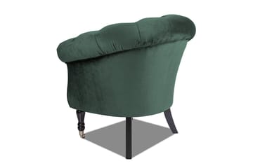 Chesterfield Ludovic Lenestol - Mørkegrønn - Møbler - Stoler & lenestoler - Lenestoler - Chesterfield lenestol