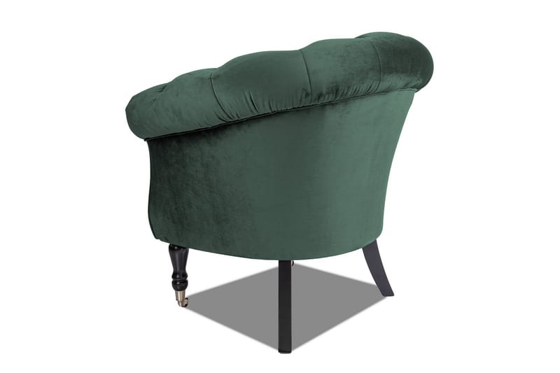 Chesterfield Ludovic Lenestol - Mørkegrønn - Møbler - Stoler & lenestoler - Lenestoler - Chesterfield lenestol