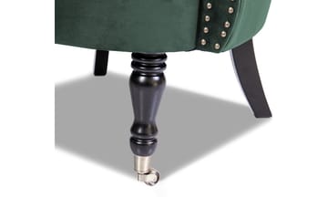 Chesterfield Ludovic Lenestol - Mørkegrønn - Møbler - Stoler & lenestoler - Lenestoler - Chesterfield lenestol