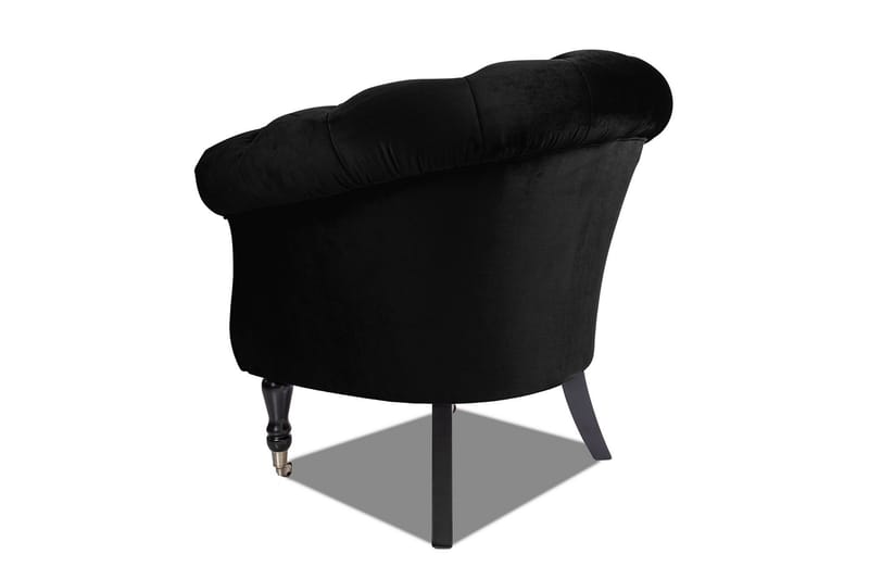 Chesterfield Ludovic Lenestol - Svart - Møbler - Stoler & lenestoler - Lenestoler - Chesterfield lenestol